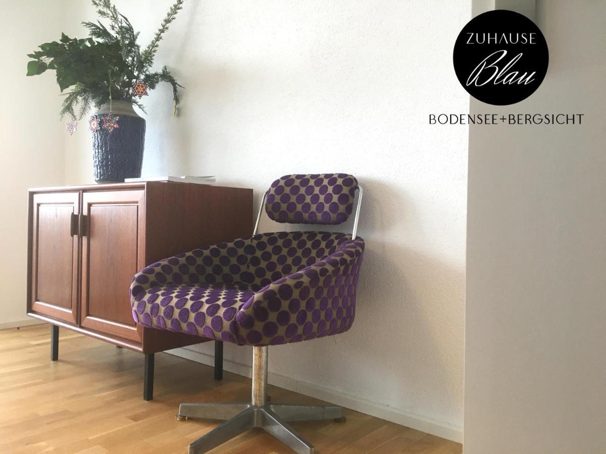 Design+bodenseesicht=zuhause Blau Apartment Markdorf